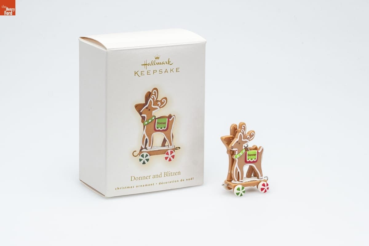 Hallmark "Donner and Blitzen" Christmas Ornament, 2009