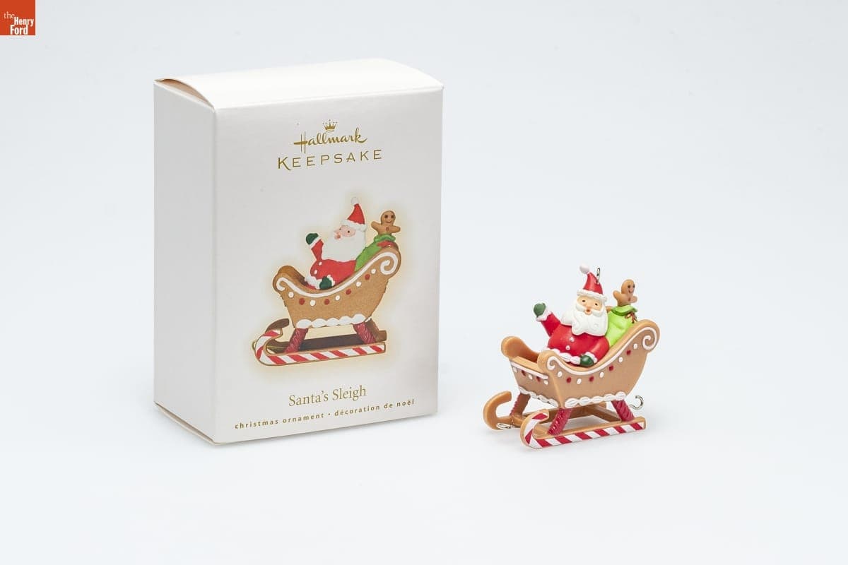 Hallmark "Santa's Sleigh" Christmas Ornament, 2009