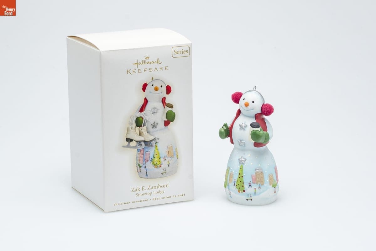 Hallmark "Snowtop Lodge Series: Zak E. Zamboni" Christmas Ornament, 2009