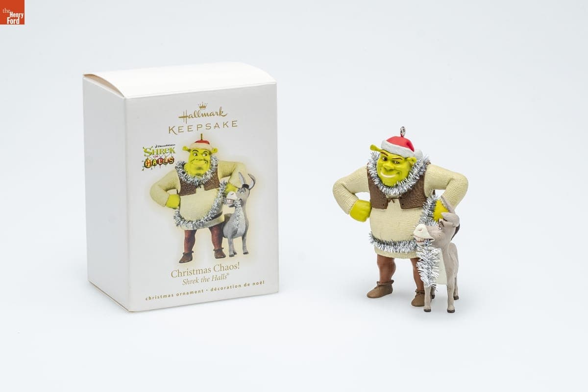Hallmark "DreamWorks Shrek the Halls: Christmas Chaos!" Christmas Ornament, 2009