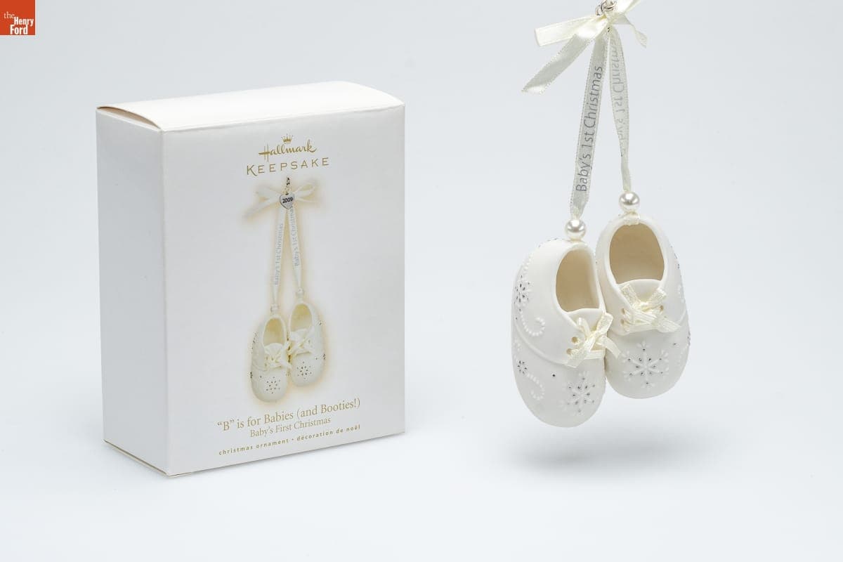 Hallmark "Baby's First Christmas: "B" is for Babies (And Booties!)" Christmas Ornament, 2009