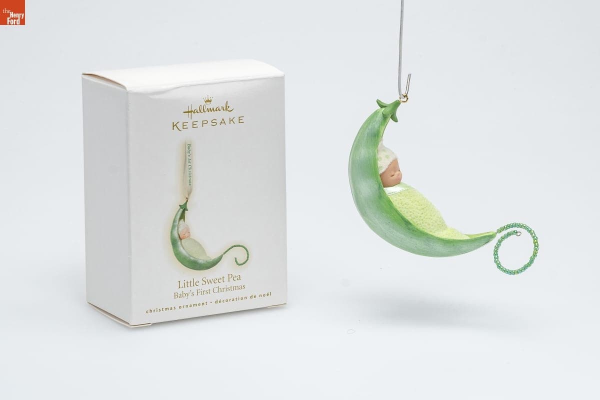 Hallmark "Baby's First Christmas: Little Sweet Pea" Christmas Ornament, 2009