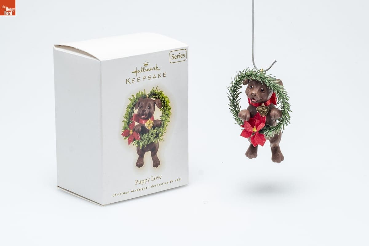 Hallmark "Puppy Love Series" Christmas Ornament, 2009
