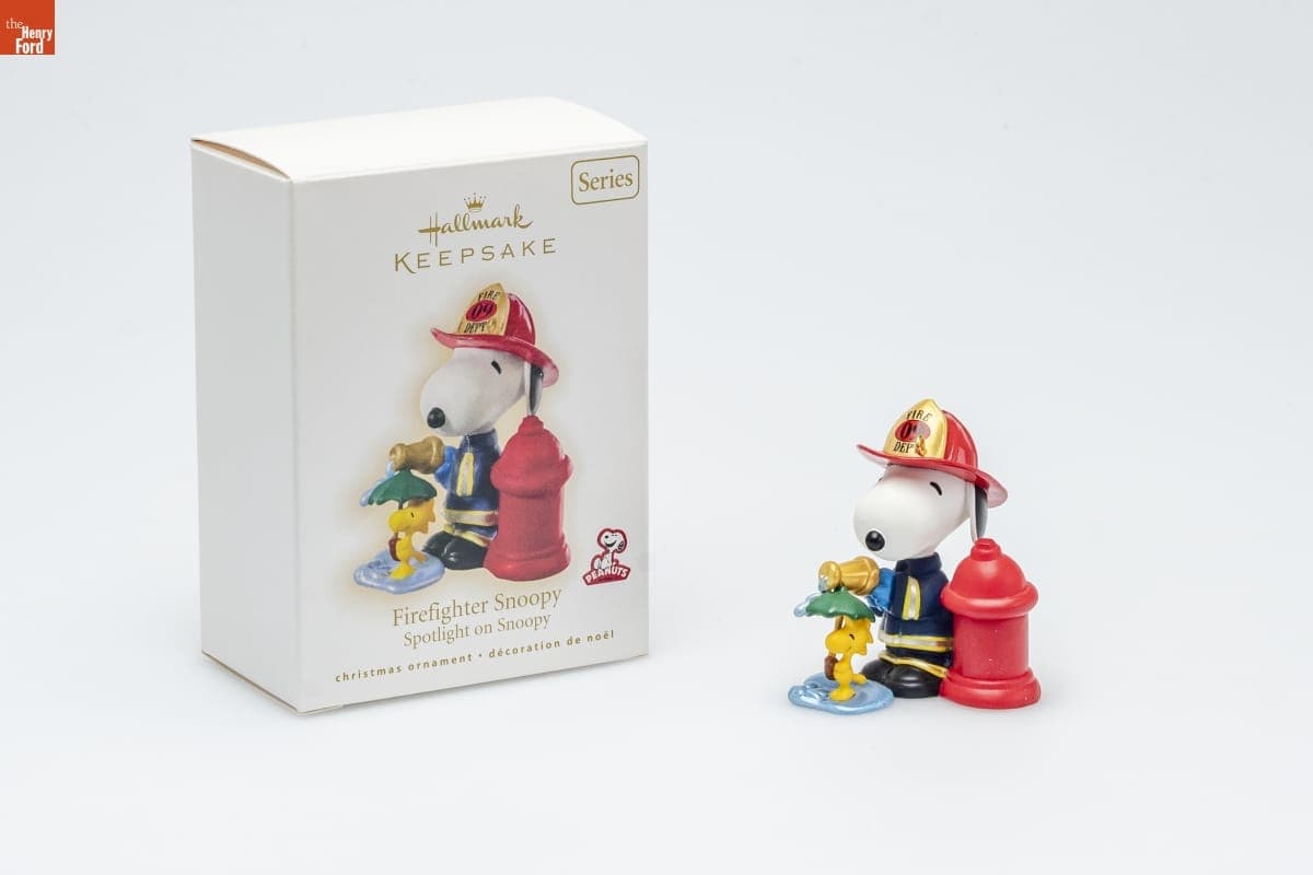 Hallmark "Spotlight on Snoopy Series: Firefighter Snoopy" Christmas Ornament, 2009