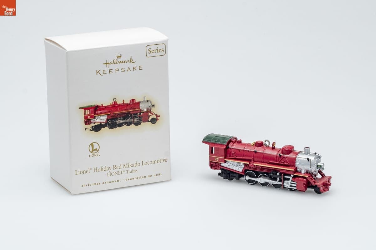 Hallmark "LIONEL Trains Series: Lionel Holiday Red Mikado Locomotive" Christmas Ornament, 2009