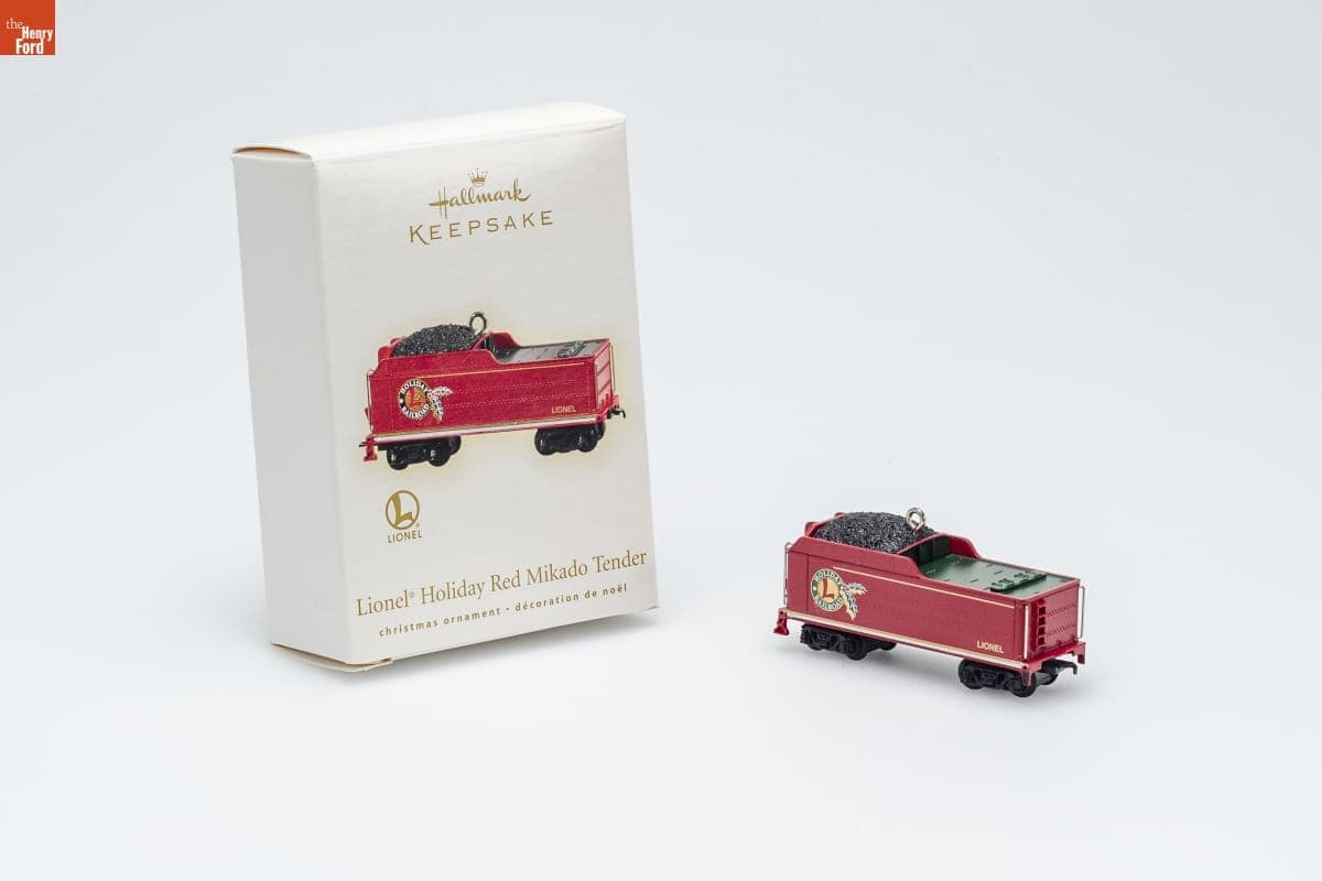 Hallmark "Lionel Holiday Red Mikado Tender" Christmas Ornament, 2009