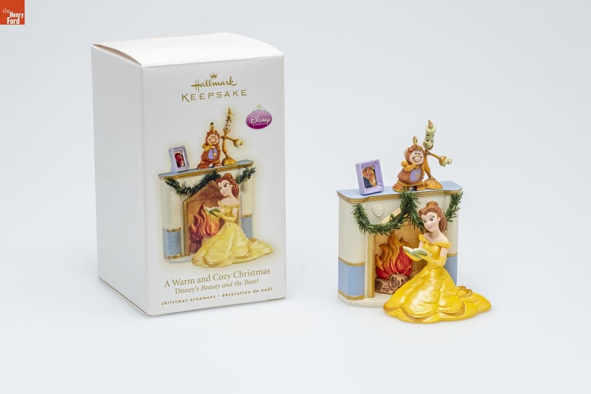 Hallmark "Disney's Beauty and the Beast: A Warm and Cozy Christmas" Christmas Ornament, 2009