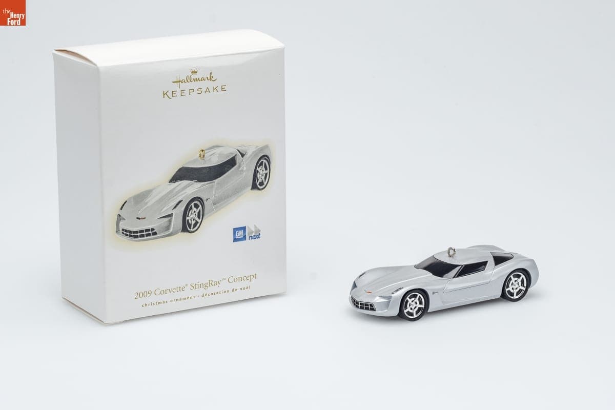 Hallmark "2009 Corvette StingRay Concept" Christmas Ornament, 2009