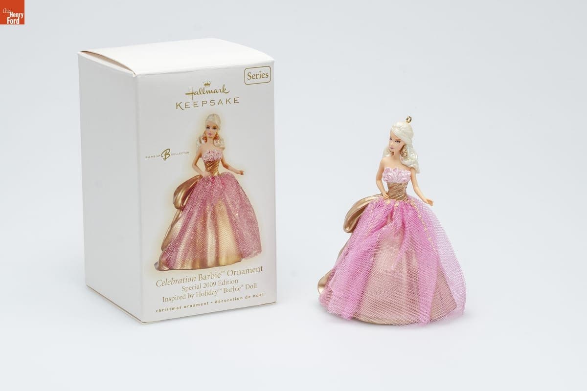 Hallmark "Celebration Barbie Series" Christmas Ornament, 2009