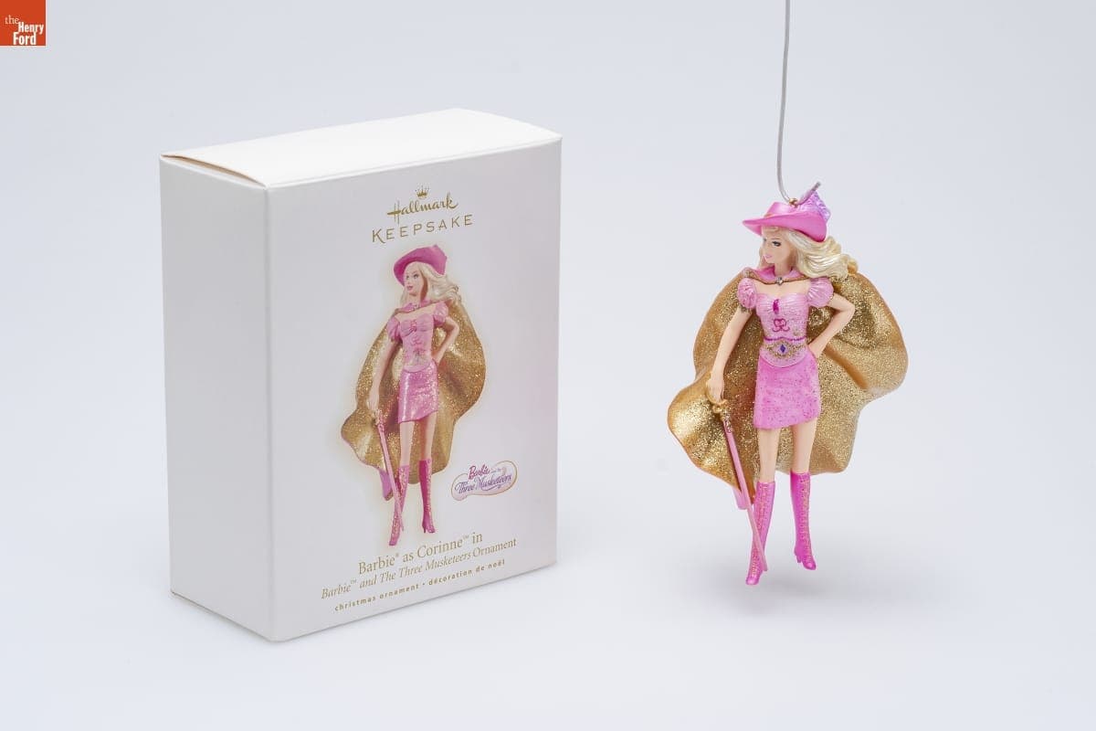 Hallmark "Barbie as Corinne in Barbie & The Three Musketeers" Christmas Ornament, 2009