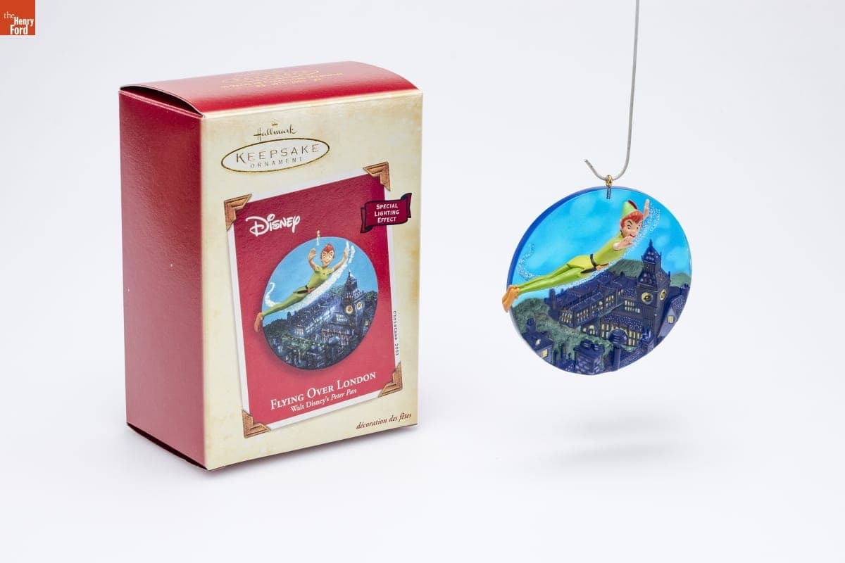 Hallmark "Walt Disney's Peter Pan: Flying Over London" Christmas Ornament, 2003