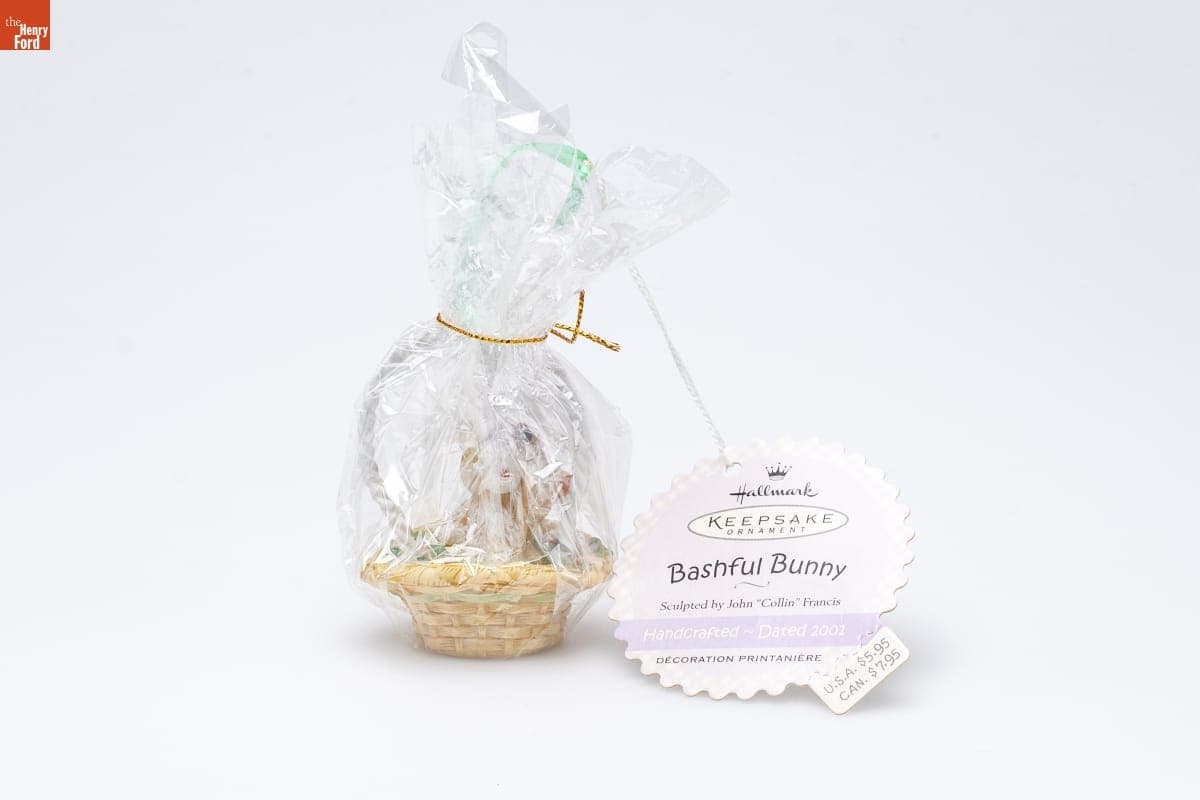 Hallmark "Bashful Bunny" Spring Ornament, 2001
