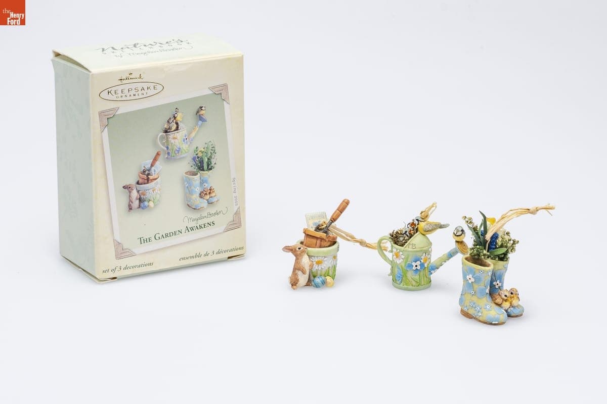 Hallmark "The Garden Awakens" Spring Ornaments, 2005