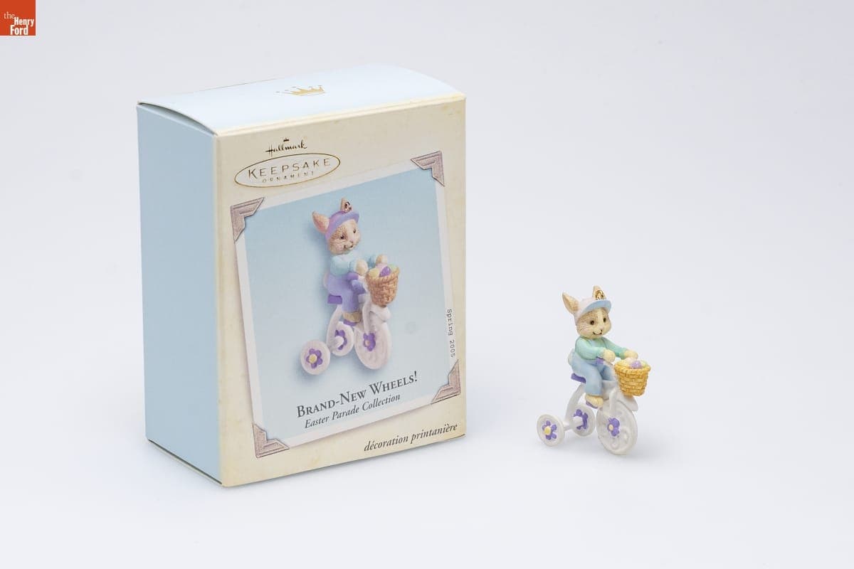 Hallmark "Easter Parade Collection: Brand-New Wheels" Spring Ornament, 2005