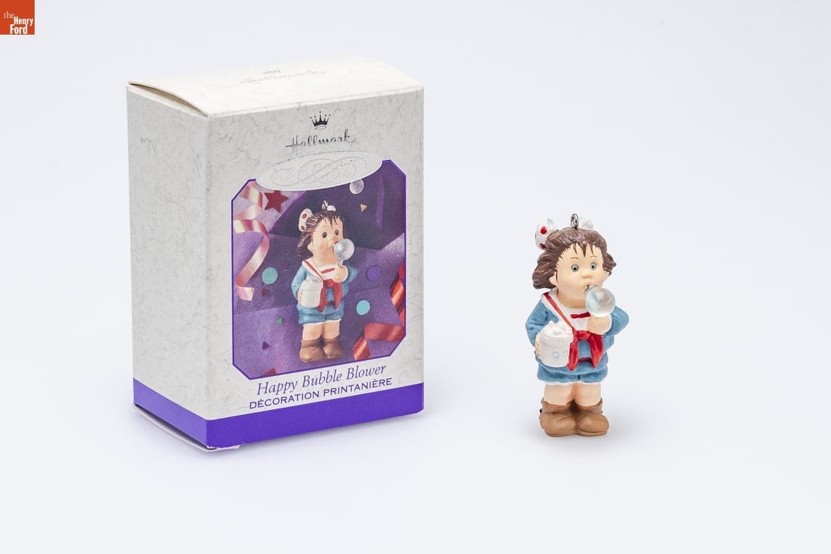 Hallmark "Happy Bubble Blower" Spring Ornament, 1999