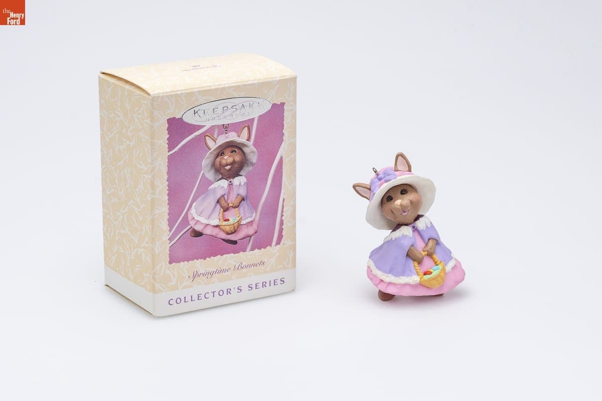 Hallmark "Springtime Bonnets Series" Spring Ornament, 1997