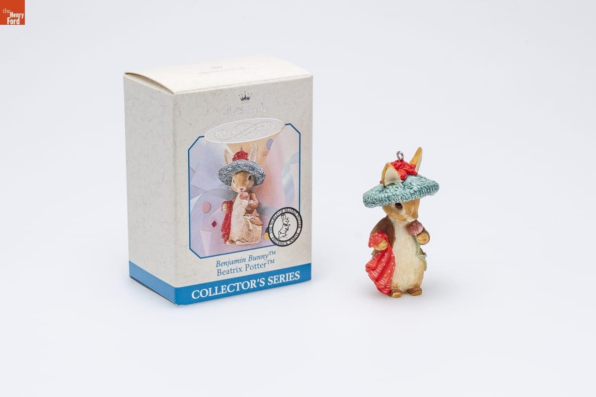 Hallmark "Beatrix Potter Series: Benjamin Bunny" Spring Ornament, 1998