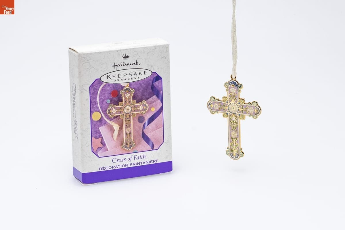 Hallmark "Cross of Faith" Spring Ornament, 1999