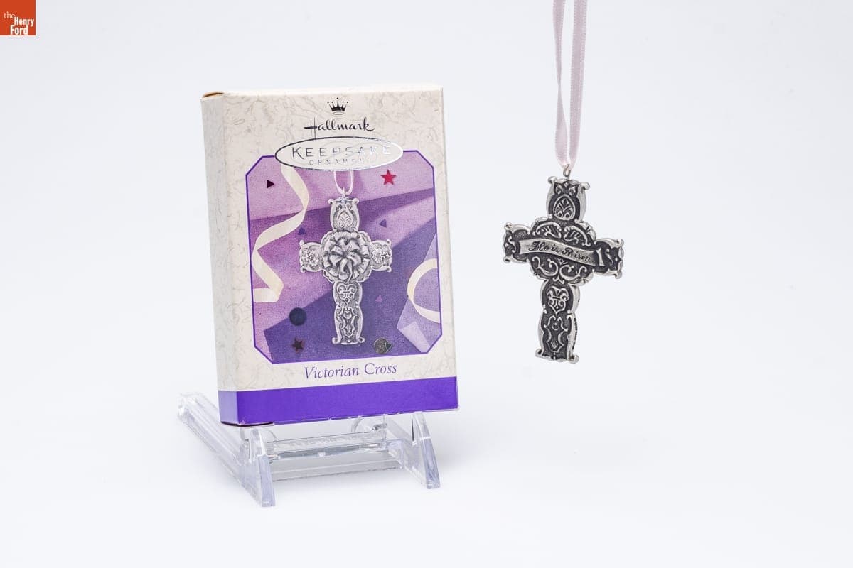 Hallmark "Victorian Cross" Spring Ornament, 1998