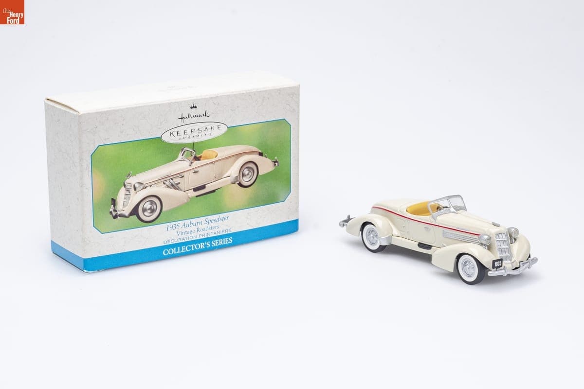 Hallmark "Vintage Roadsters Series: 1935 Auburn Speedster" Easter Ornament, 2000