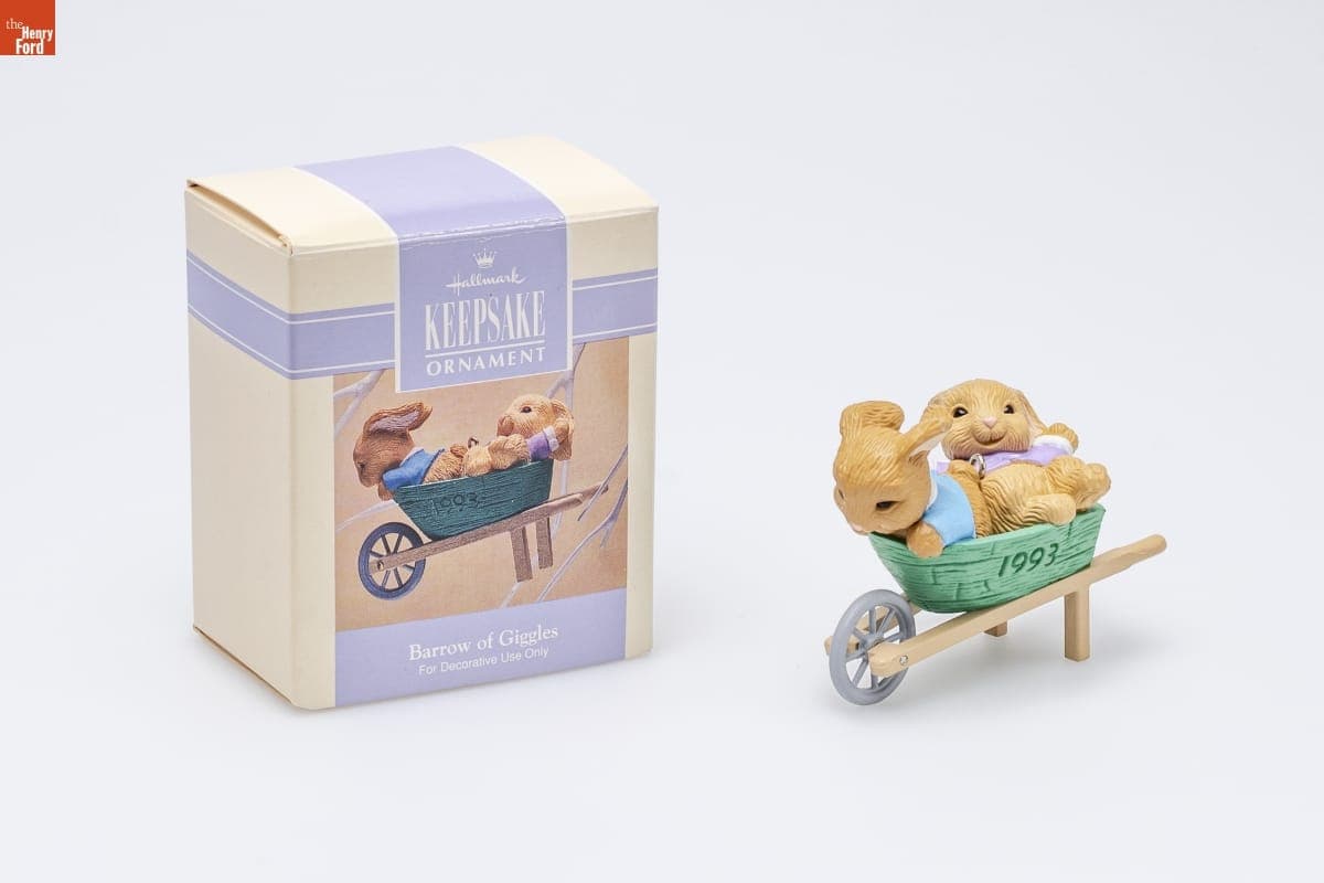 Hallmark "Barrow of Giggles" Easter Ornament, 1993