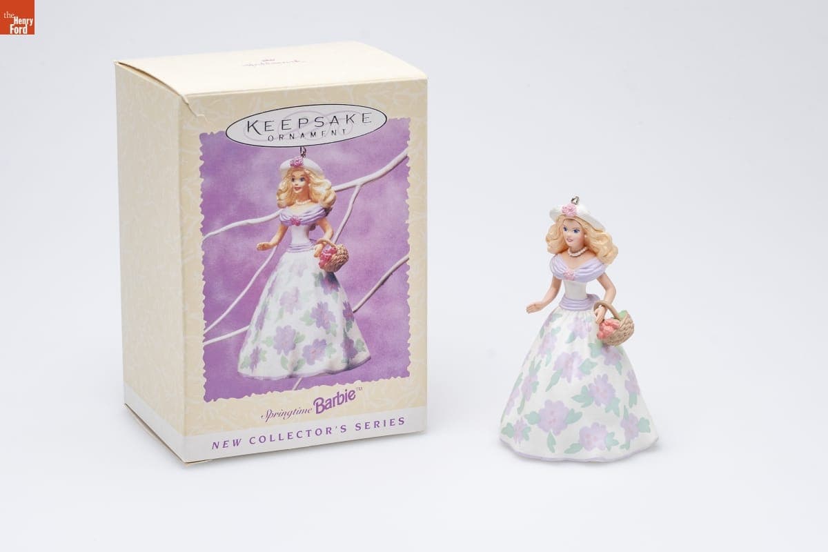 Hallmark "Springtime Barbie Series" Easter Ornament, 1995