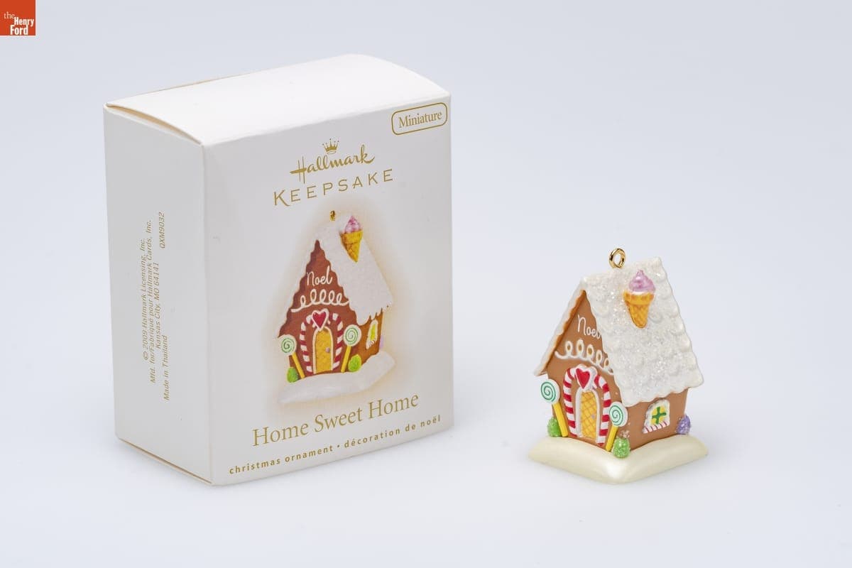Hallmark "Home Sweet Home" Miniature Christmas Ornament, 2009