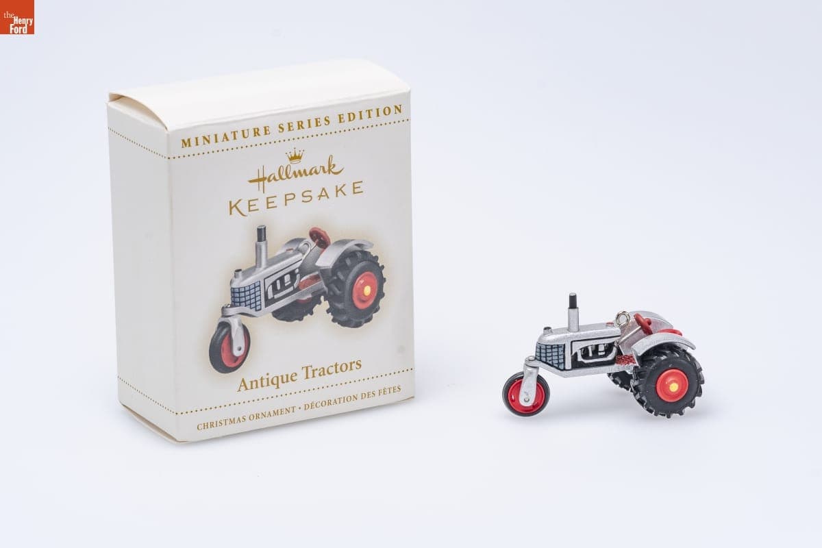 Hallmark "Antique Tractors Series" Miniature Christmas Ornament, 2006