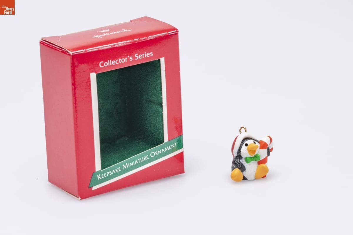 Hallmark "Penguin Pal Series" Miniature Christmas Ornament, 1989