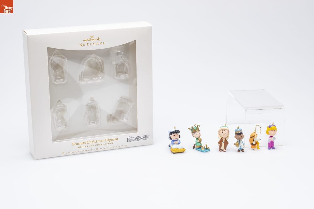 Hallmark "Peanuts Christmas Pageant" Miniature Christmas Ornaments, 2006