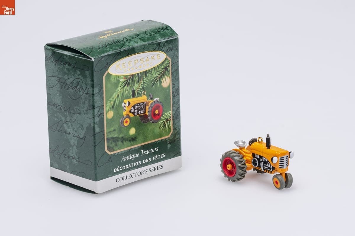 Hallmark "Antique Tractors Series" Miniature Christmas Ornament, 2001