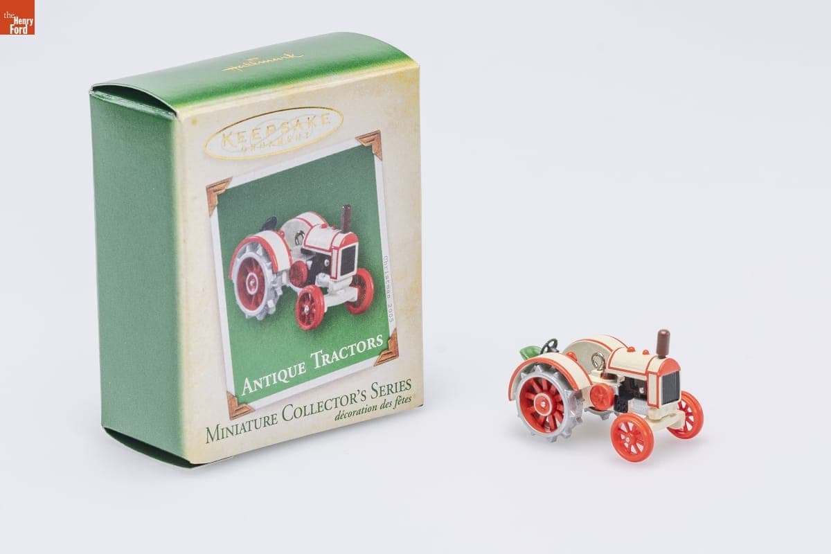 Hallmark "Antique Tractors Series" Miniature Christmas Ornament, 2005
