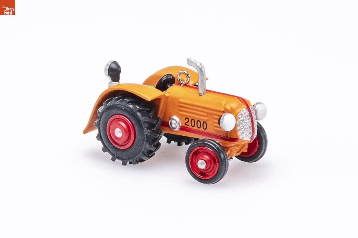 Hallmark "Antique Tractors Series" Miniature Christmas Ornament, 2000