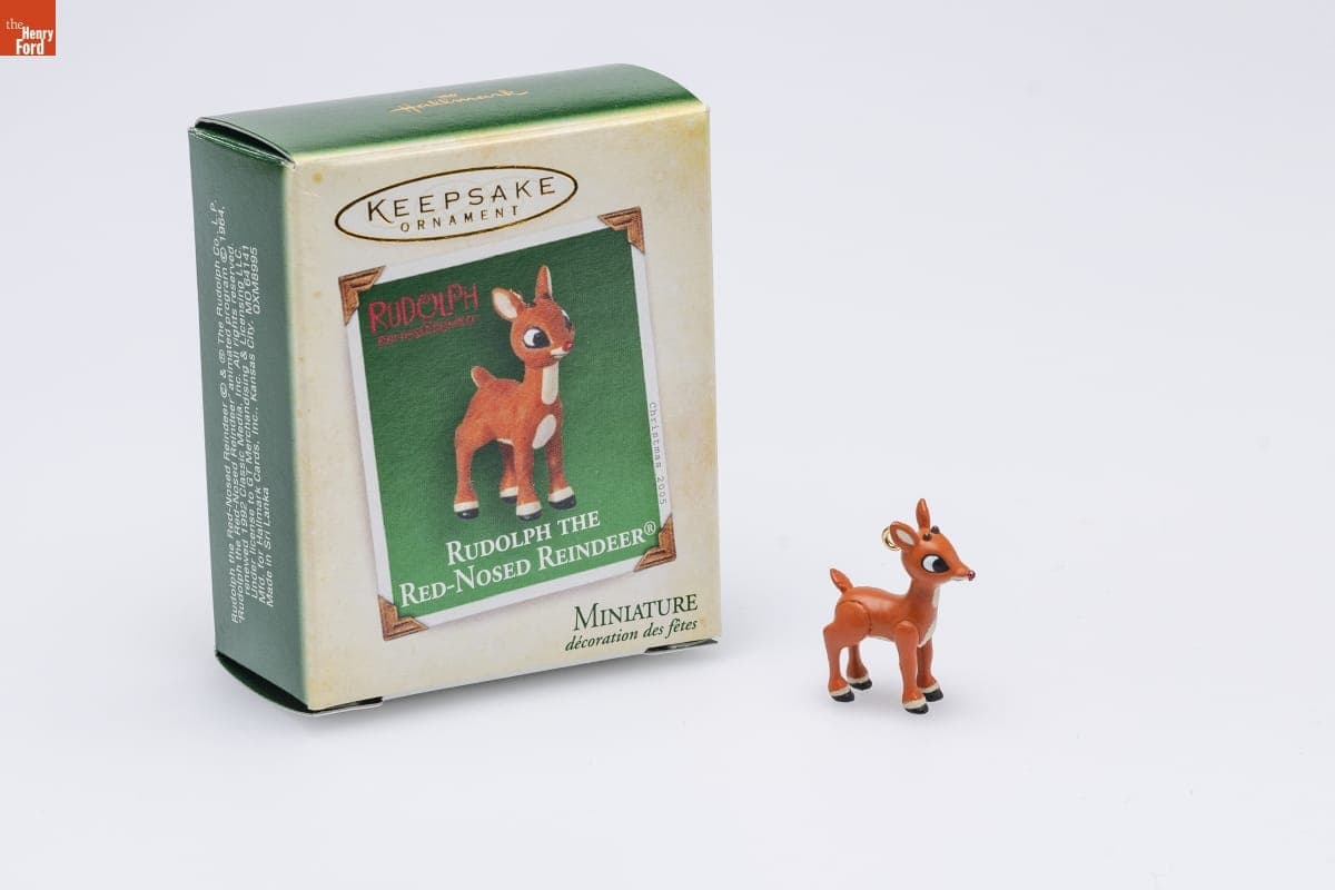 Hallmark "Rudolph the Red-Nosed Reindeer" Miniature Christmas Ornament, 2005