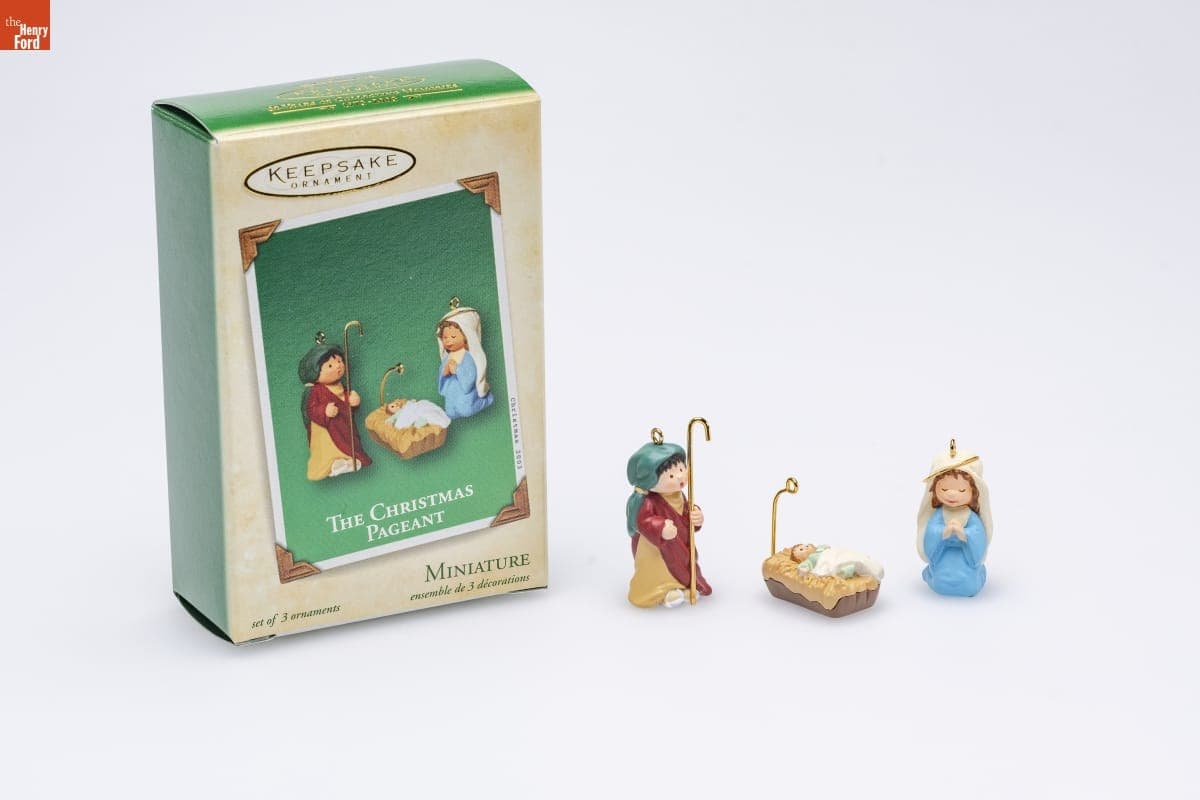 Hallmark "The Christmas Pageant" Miniature Christmas Ornaments, 2003