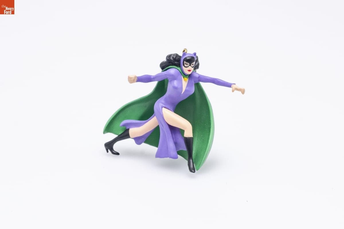 Hallmark "Catwoman" Miniature Christmas Ornament, 2000