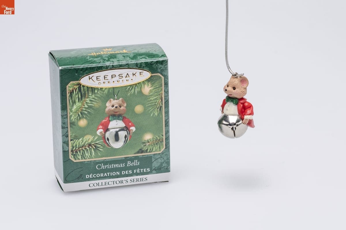 Hallmark "Christmas Bells Series" Miniature Christmas Ornament, 2001