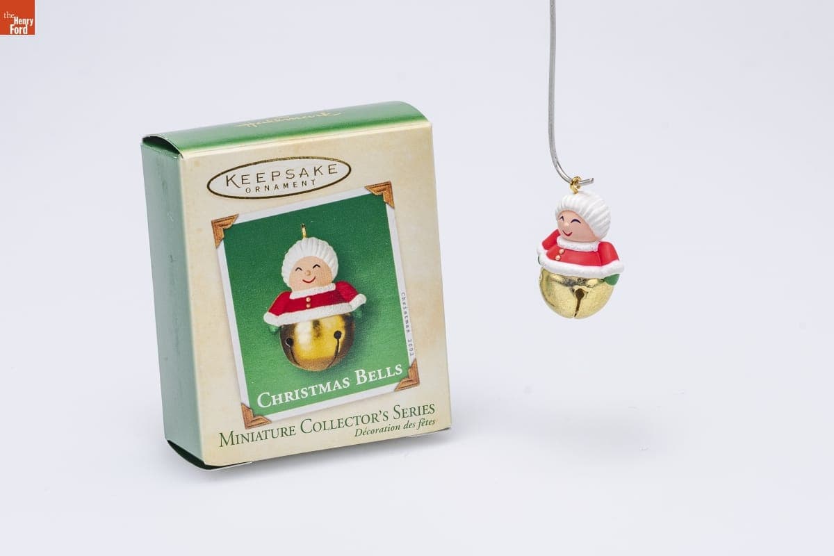 Hallmark "Christmas Bells Series" Miniature Christmas Ornament, 2002