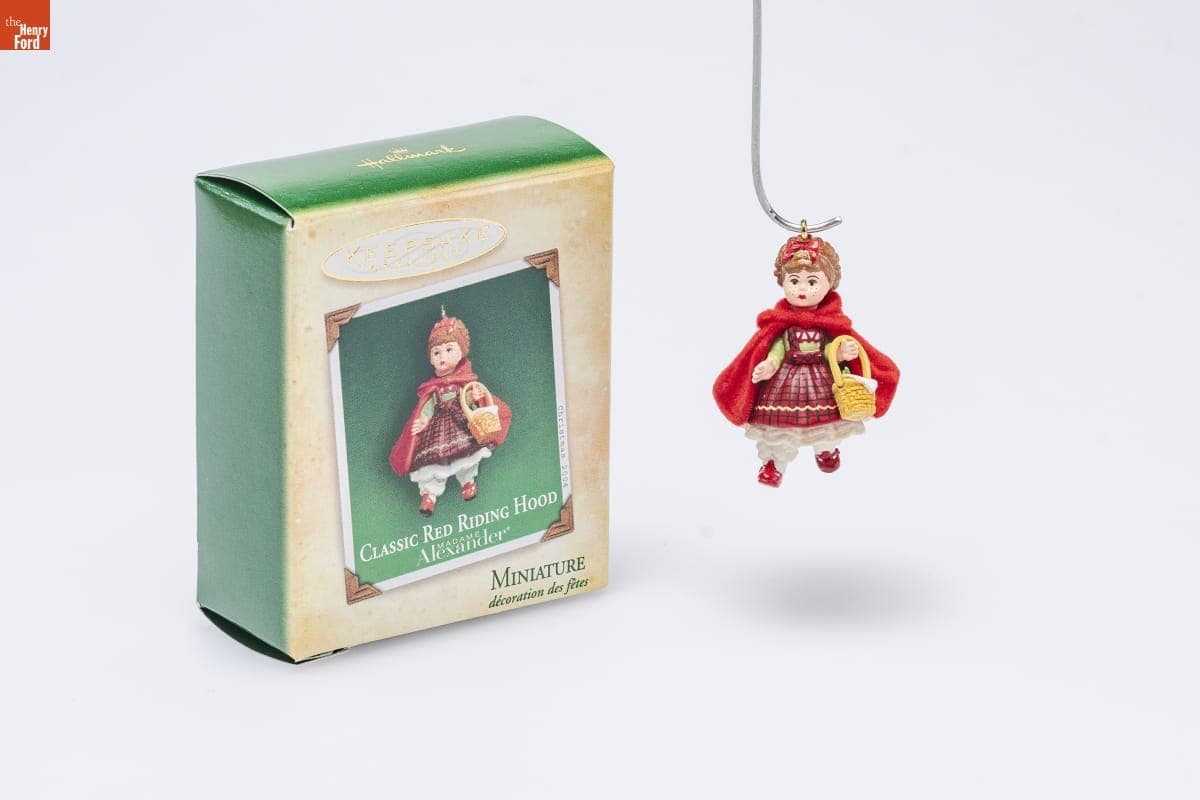 Hallmark "Madame Alexander: Classic Red Riding Hood" Miniature Christmas Ornament, 2004
