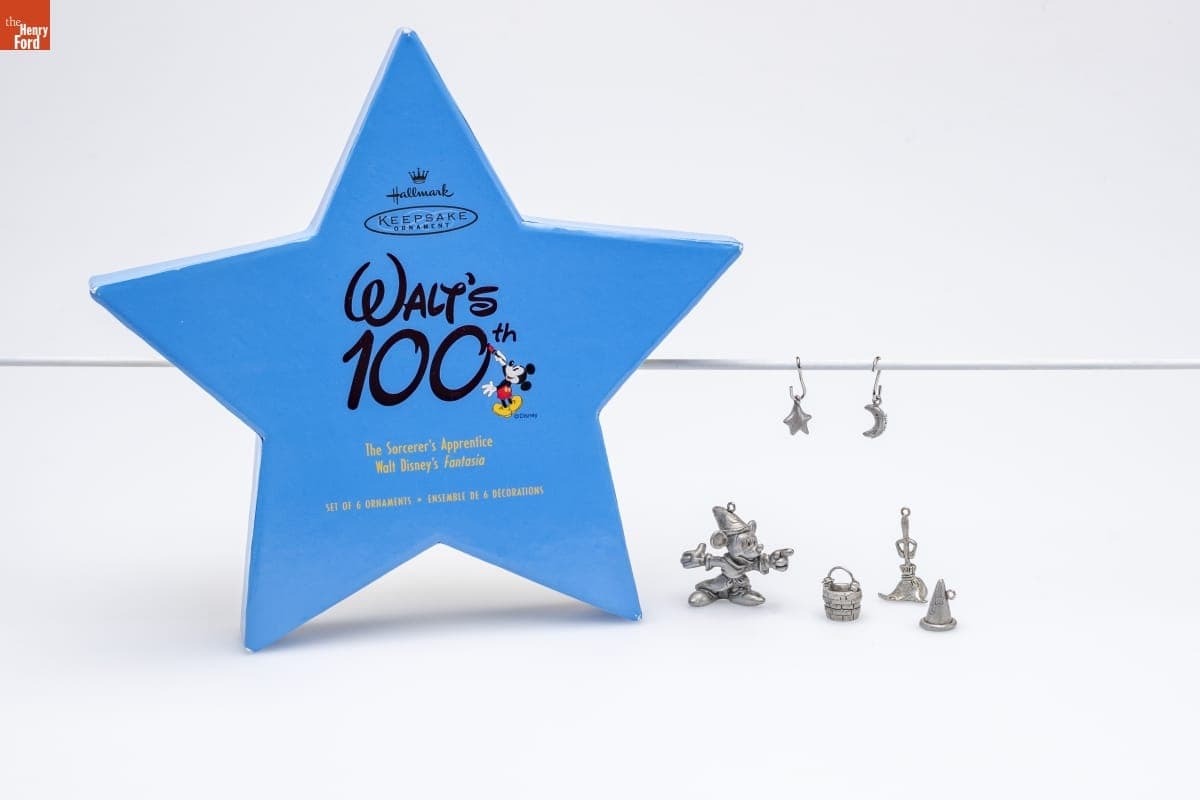 Hallmark "Walt Disney's Fantasia: The Sorcerer's Apprentice" Miniature Christmas Ornaments, 2001