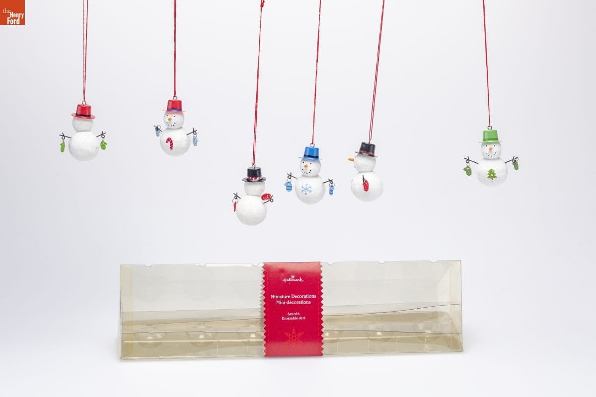 Hallmark "Miniature Decorations" Miniature Christmas Ornaments, 2006