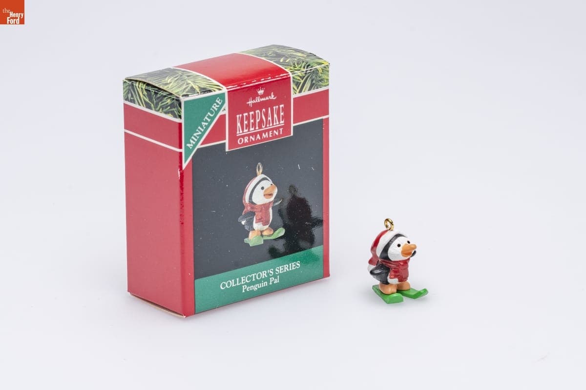 Hallmark "Penguin Pal Series" Miniature Christmas Ornament, 1990