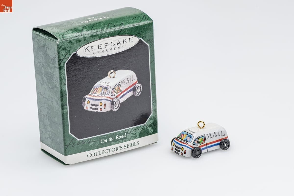 Hallmark "On the Road Series" Miniature Christmas Ornament, 1998