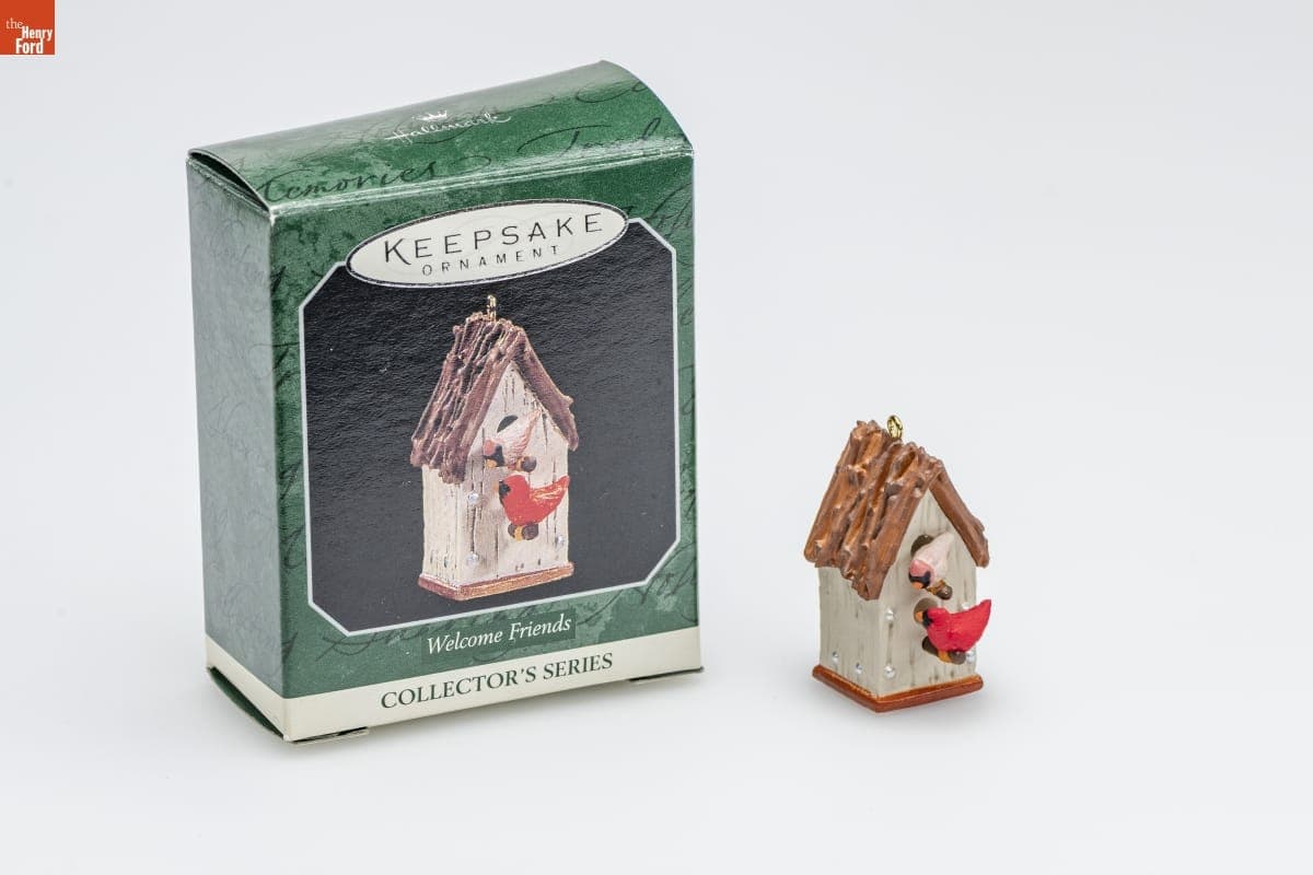 Hallmark "Welcome Friends Series" Miniature Christmas Ornament, 1998