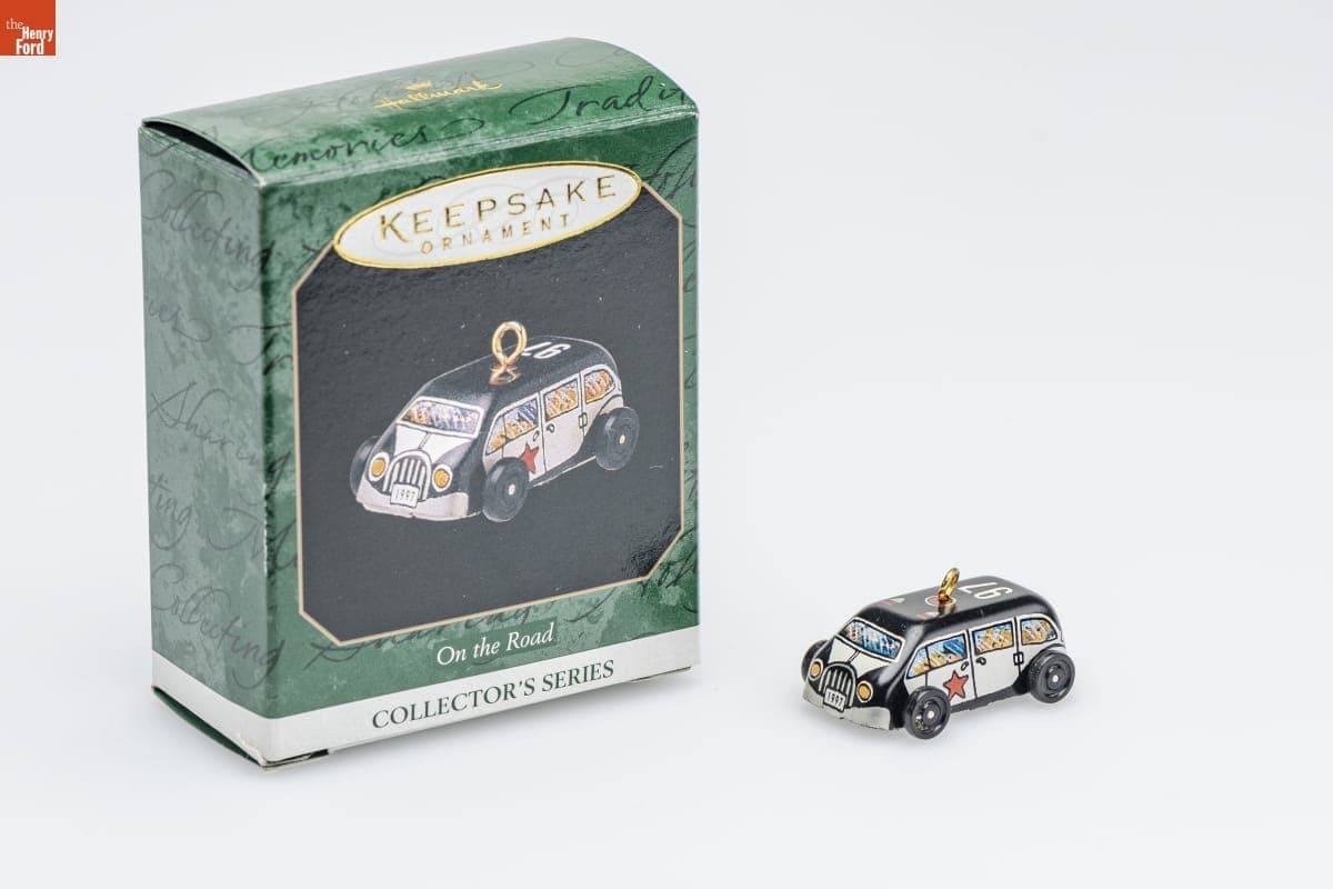 Hallmark "On the Road Series" Miniature Christmas Ornament, 1997