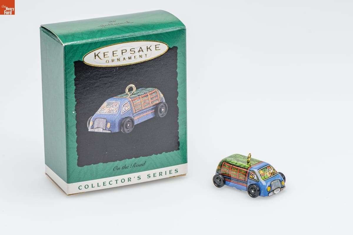 Hallmark "On the Road Series" Miniature Christmas Ornament, 1996