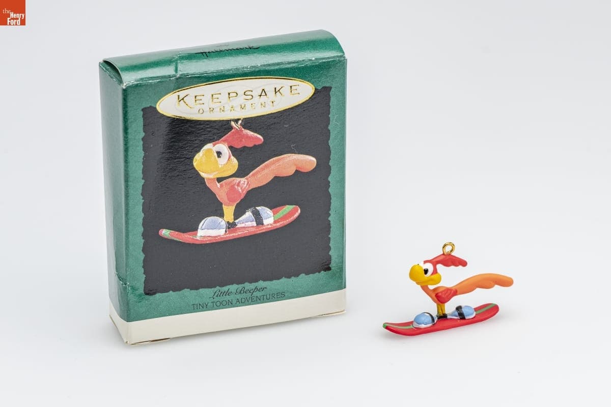 Hallmark "Tiny Toon Adventures: Little Beeper" Miniature Christmas Ornament, 1995
