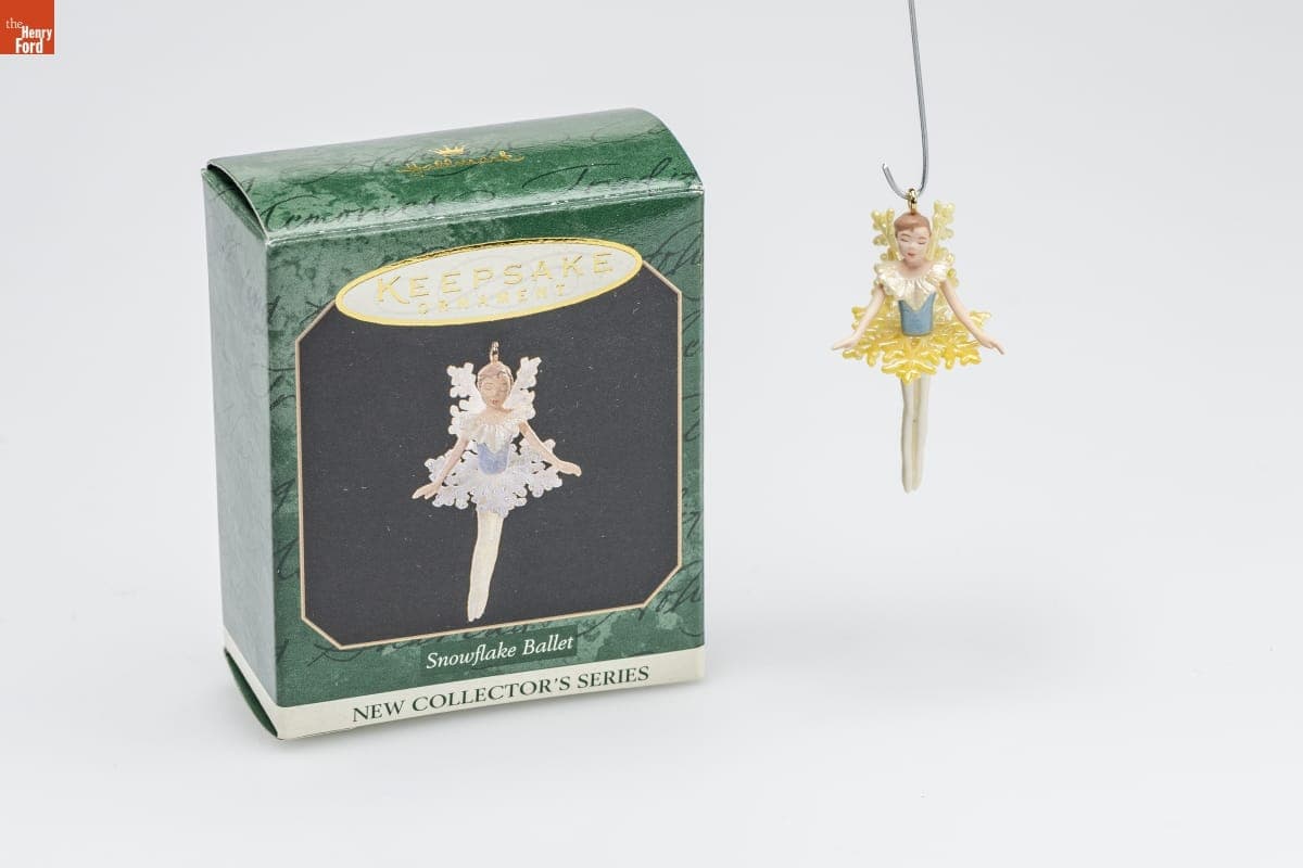 Hallmark "Snowflake Ballet Series" Miniature Christmas Ornament, 1997