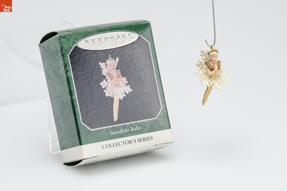 Hallmark "Snowflake Ballet Series" Miniature Christmas Ornament, 1998