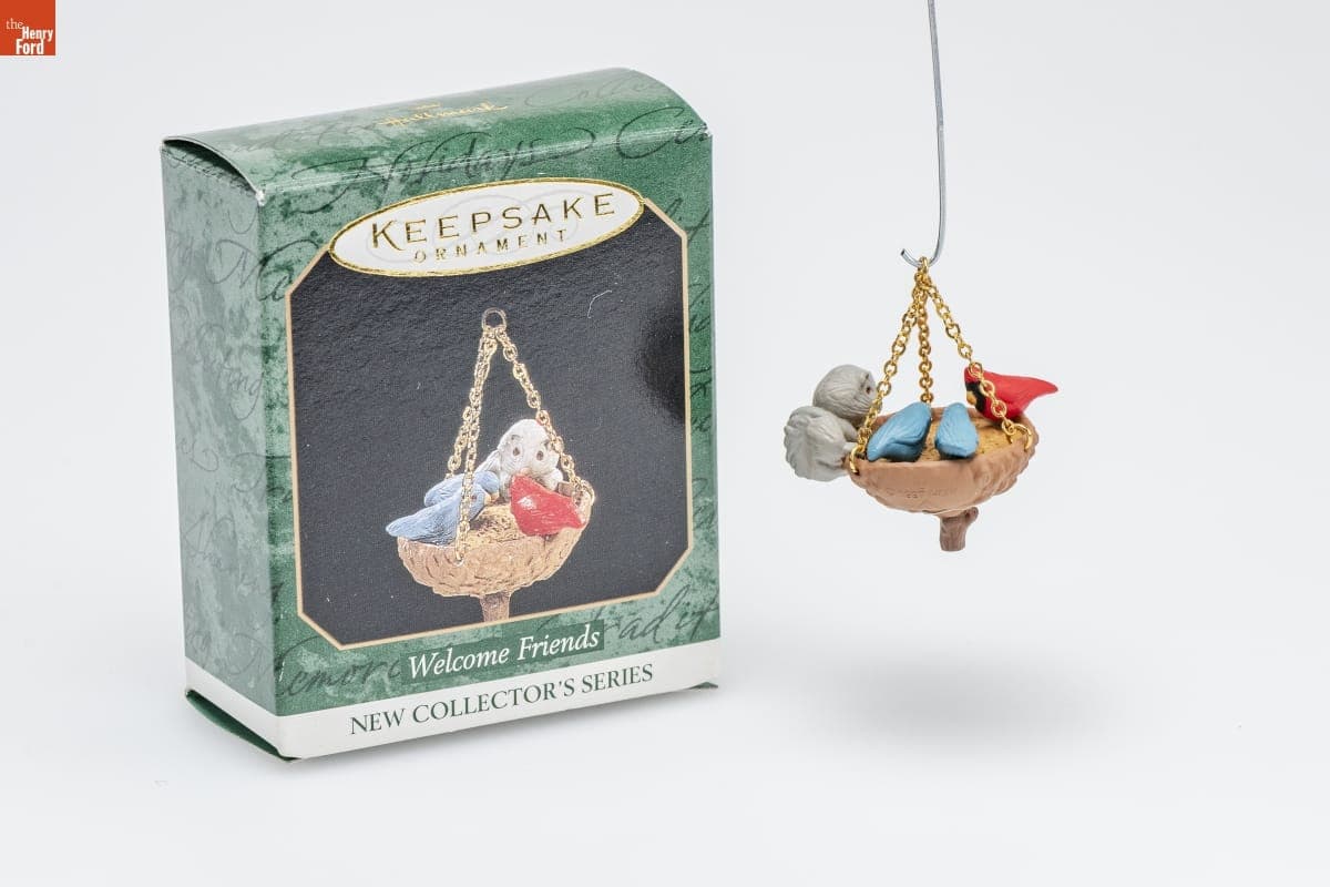 Hallmark "Welcome Friends Series" Miniature Christmas Ornament, 1997